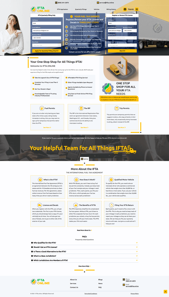 IFTA Online project image